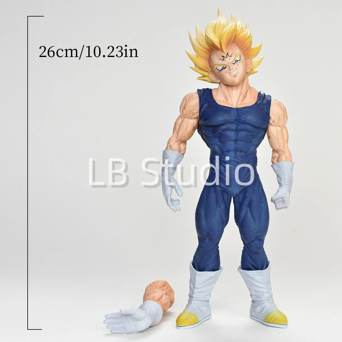 26cm/10.243in Anime Dragon Ball Z Vegeta Figure Majin Vegeta Action Figure Collection Model Toy Gift