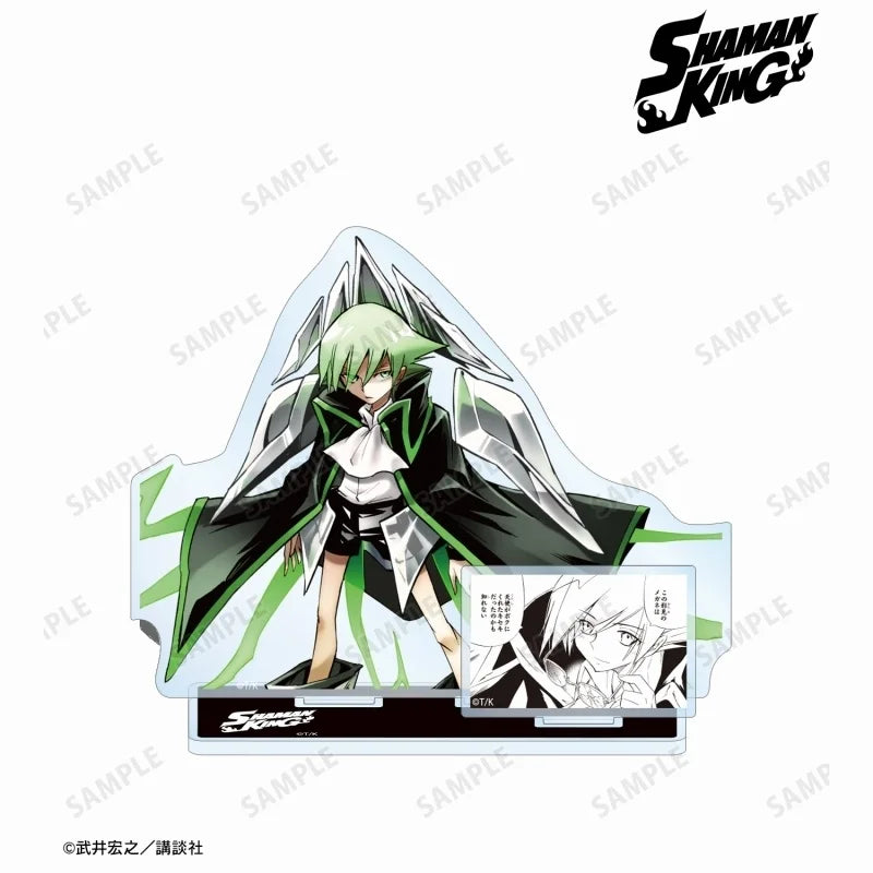 SHAMAN KING Standing wholesale Doll Cosplay Fans Gift 15CM HD Acrylic Stands Model Collect Toy Figure Anime