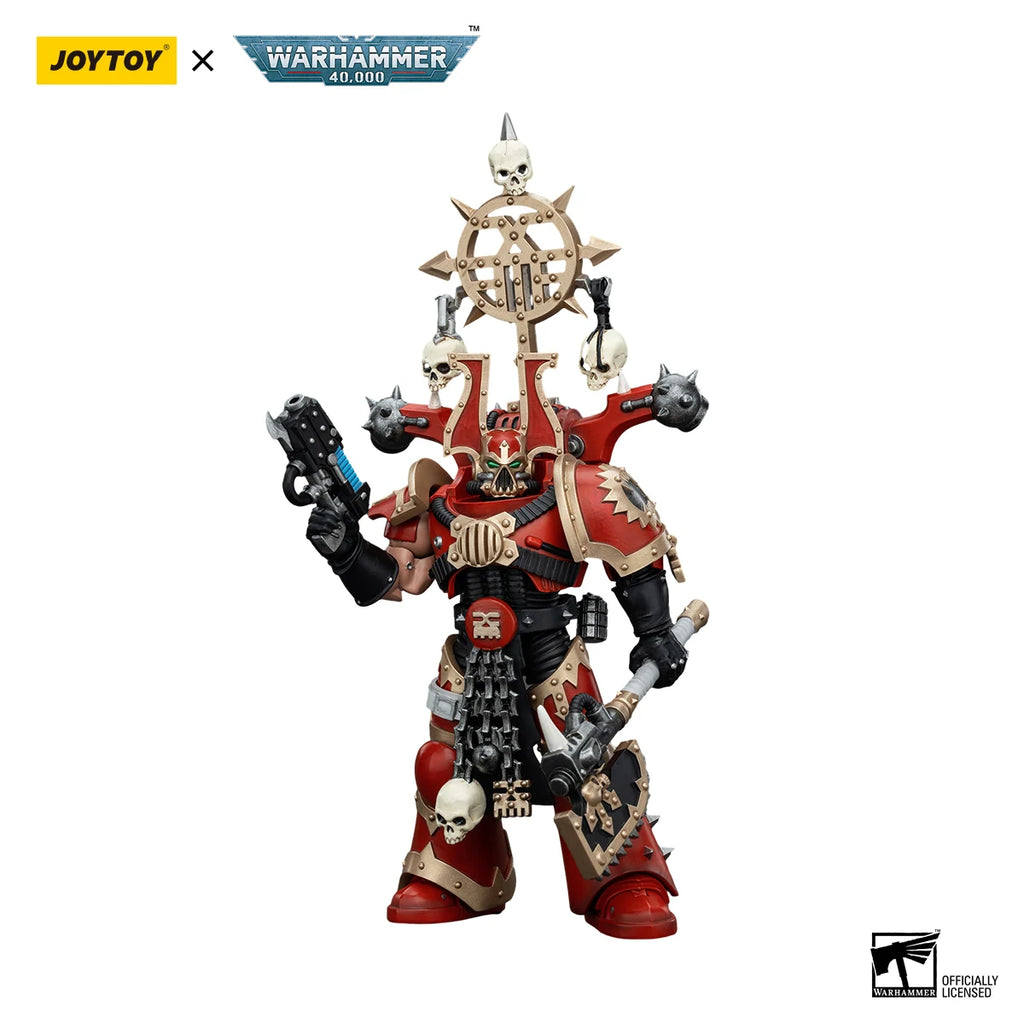JOYTOY Warhammer 40k 1/18 Action Figures Anime 12.6cm World Eaters Khorne Berzerker