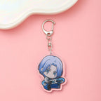 Anime Characters SK8 the Infinity Acrylic Car Keychain Accessories Trendy Bag Charms Backpack Pendant Key Ring Fans Friends Gift