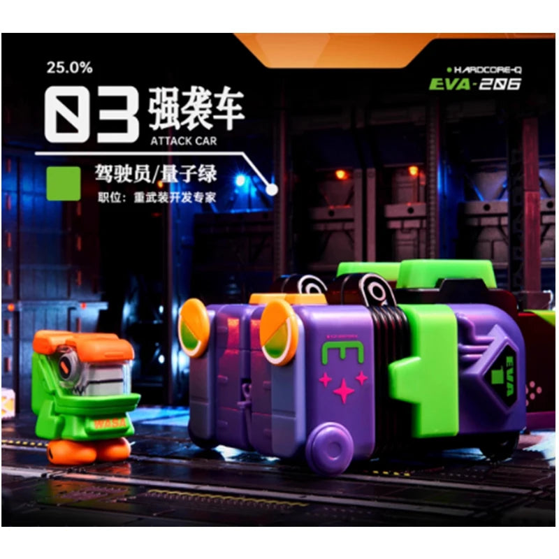 Original EVA×WASA NEON GENESIS EVANGELION EVA Animation Comics Peripheral Toys Anime Action Figure Collection Mode