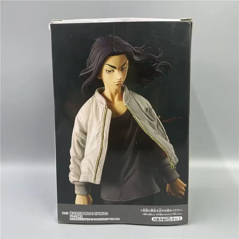 Bandai Tokyo Revengers Baji Keisuke Mitsuya Takashi Hanagaki Takemichi Anime Action Figures Collection Ornaments Figure Toys