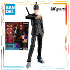 Authentic Straight Hair Bandai Original SHF Action Figure Chainsaw Man Anime Action Figure Model Toys Model Boys' Holiday Gifts