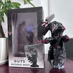 Berserk Armor Bust Guts Figure Statue Night Light Resin Crafts Black Swordsman Beastization Warrior Griffith Action Figure Model