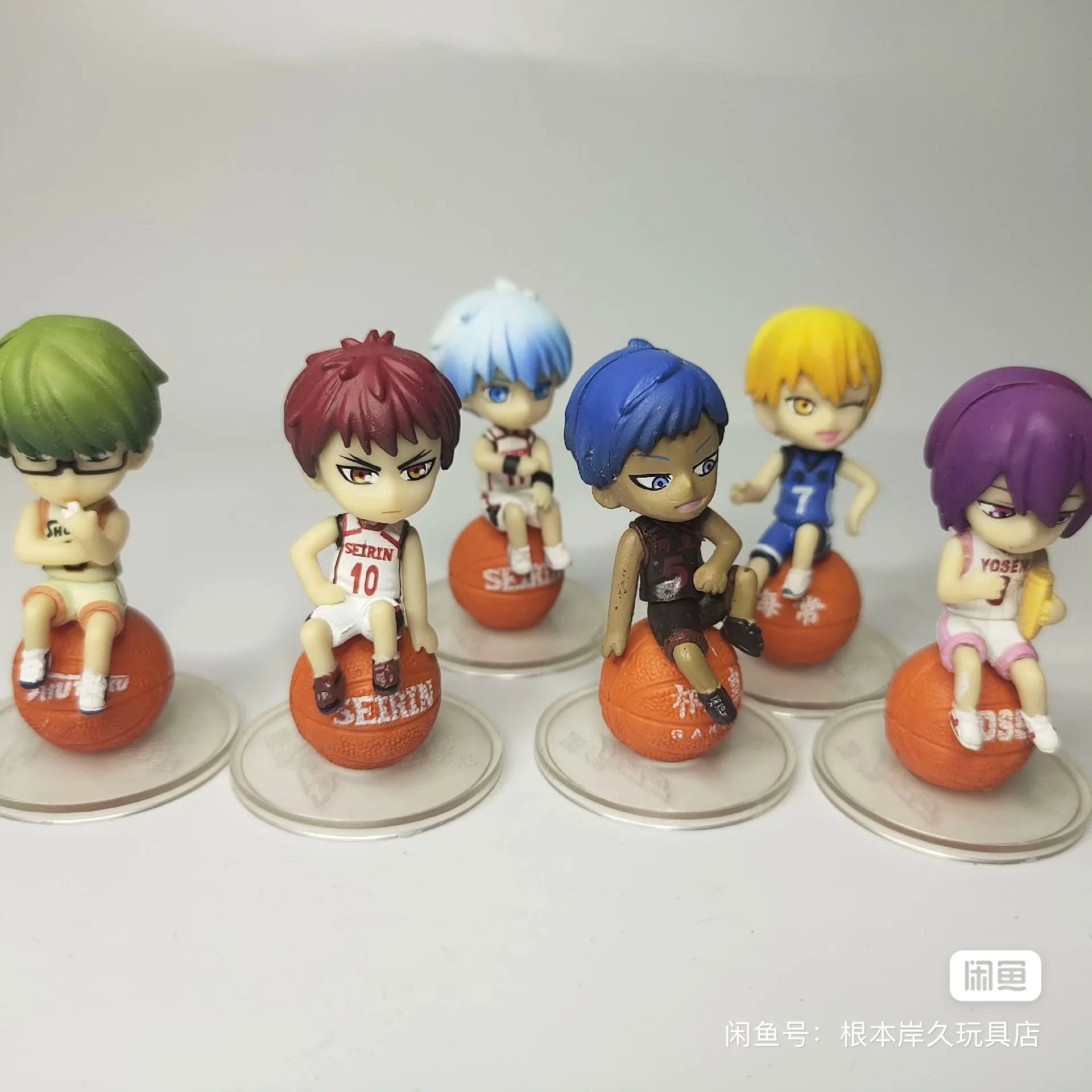 Kuroko's Basketball Kuroko Tetsuya Kagami Taiga Anime Figure Cute Boy Basketball Model Desktop Ornament Collectible Toys Gifts