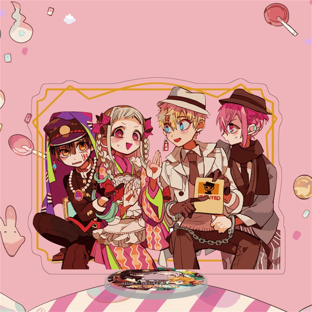 15CM Charm Anime Toilet-bound Hanako-kun Acrylic Stand Model Cosplay Characters Ornament Accessories Good Collection Gifts