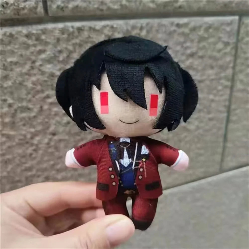 15cm Anime Game Ensemble Stars Tenshouin Eichi kagehira mika Hibiki Wataru Sakuma Rei Plush Toys Doll Figure Cartoon Kids Gift