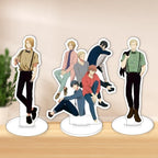 Diy Custom Comic Given Figure Show Acrylic Stand Model Plate Two-dimensional Cute Cartoons Creative Trend Desktop Ornament Gifts
