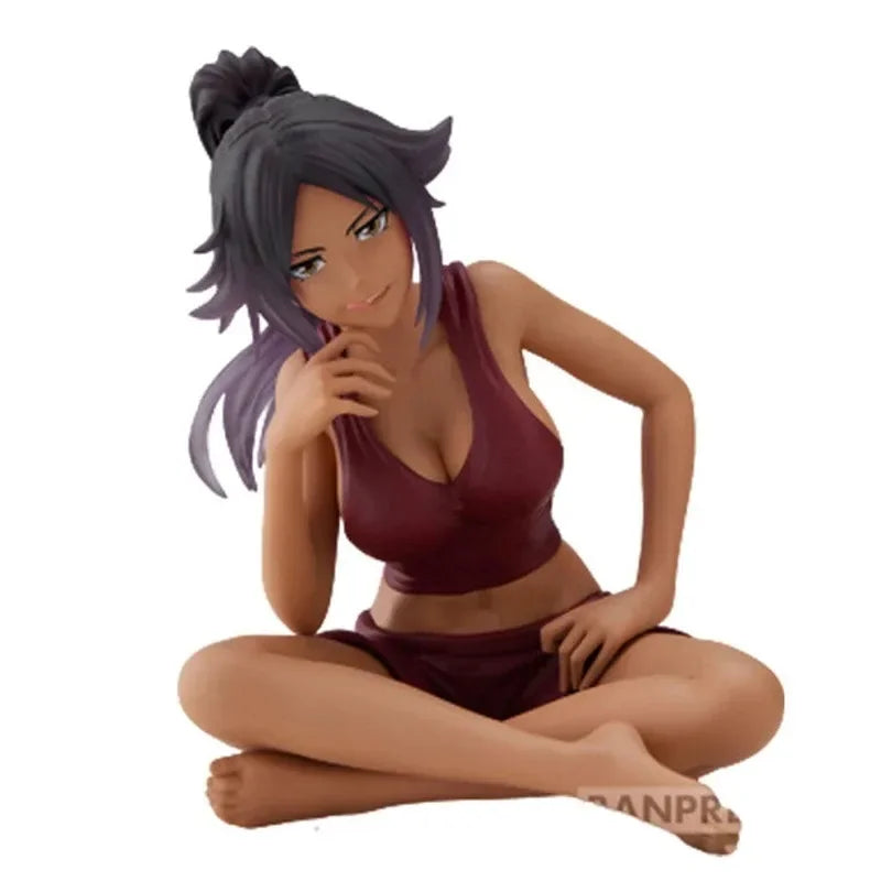 Original Bandai BLEACH Solid and Souls Bleach Unohana Retsu Inoue Orihime Zaraki Kenpachi Abarai Renji Anime Figure Model Toys