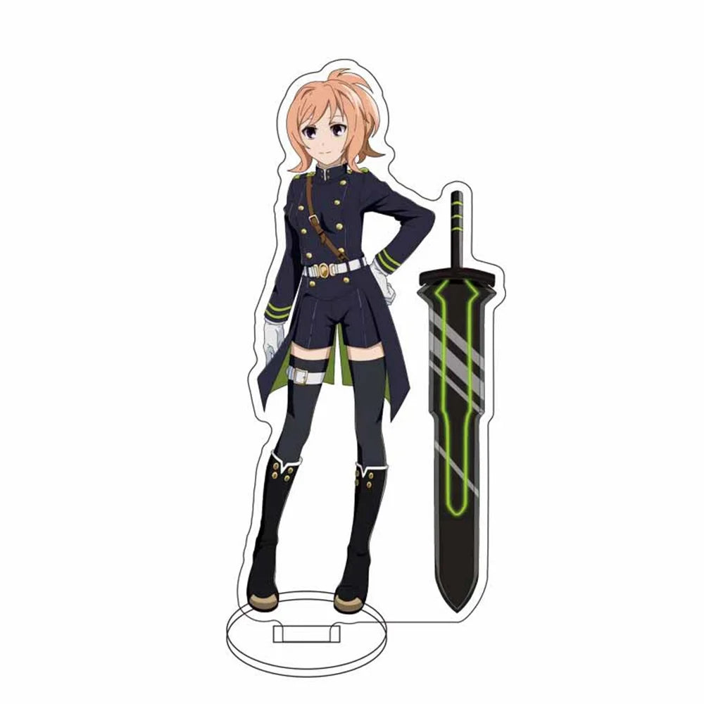 15CM Charm Seraph of the End Acrylic Stand Model Cosplay Characters Ornament Accessories Goods Collection Gifts