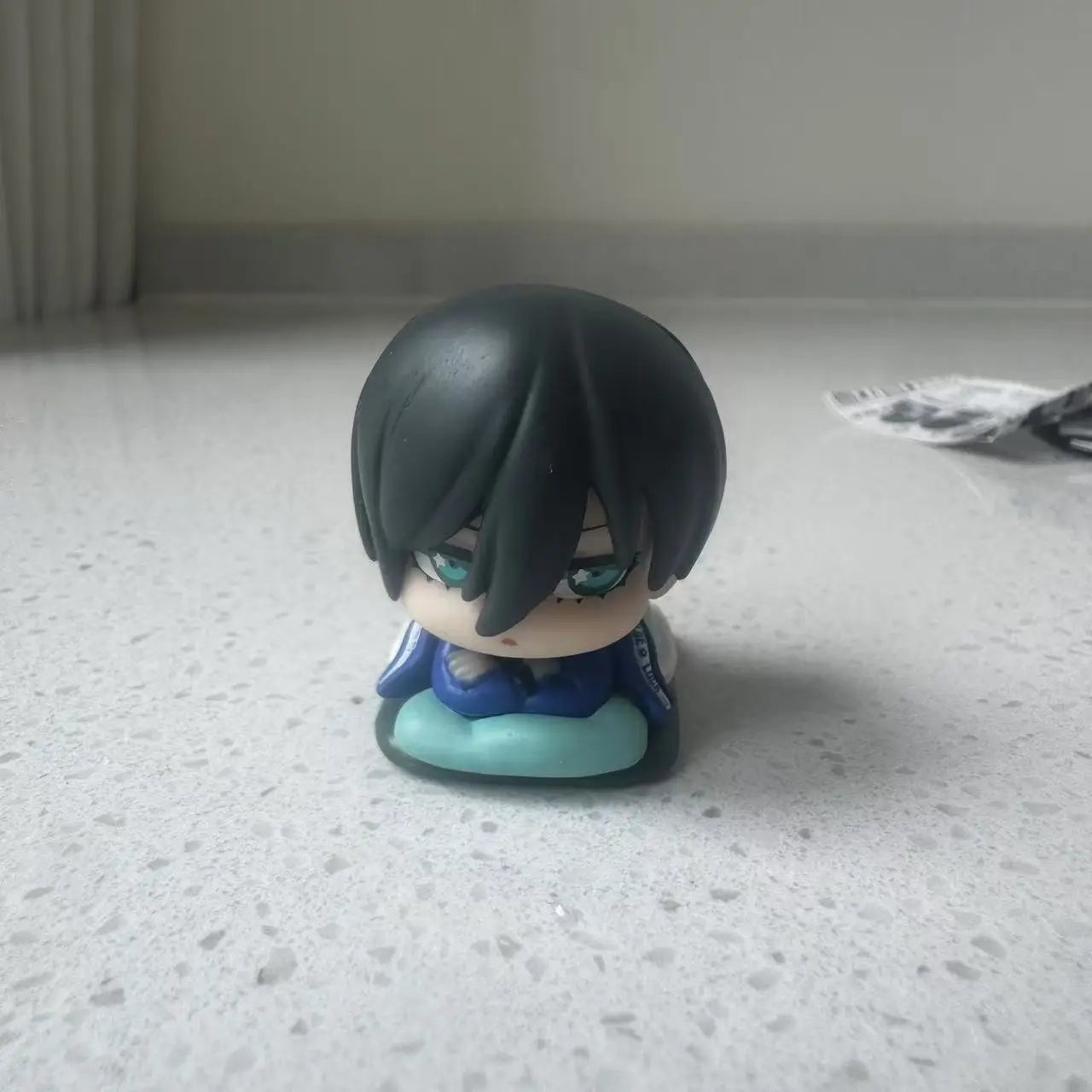 BLUE LOCK Action Figure Sleep Gacha Cute Cartoon Ornament Isagi Yoichi Chigiri Hyoma Nagi Seishiro Rin Itoshi Model Toy