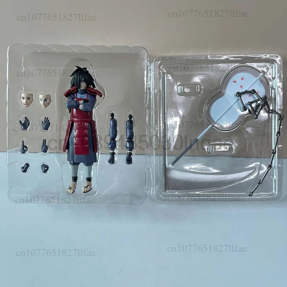 S.H.Figuarts Naruto Shippuden Uchiha Madara SHF Action Figure Model Toys Joint Movable Doll Room Ornament Gift For Friends