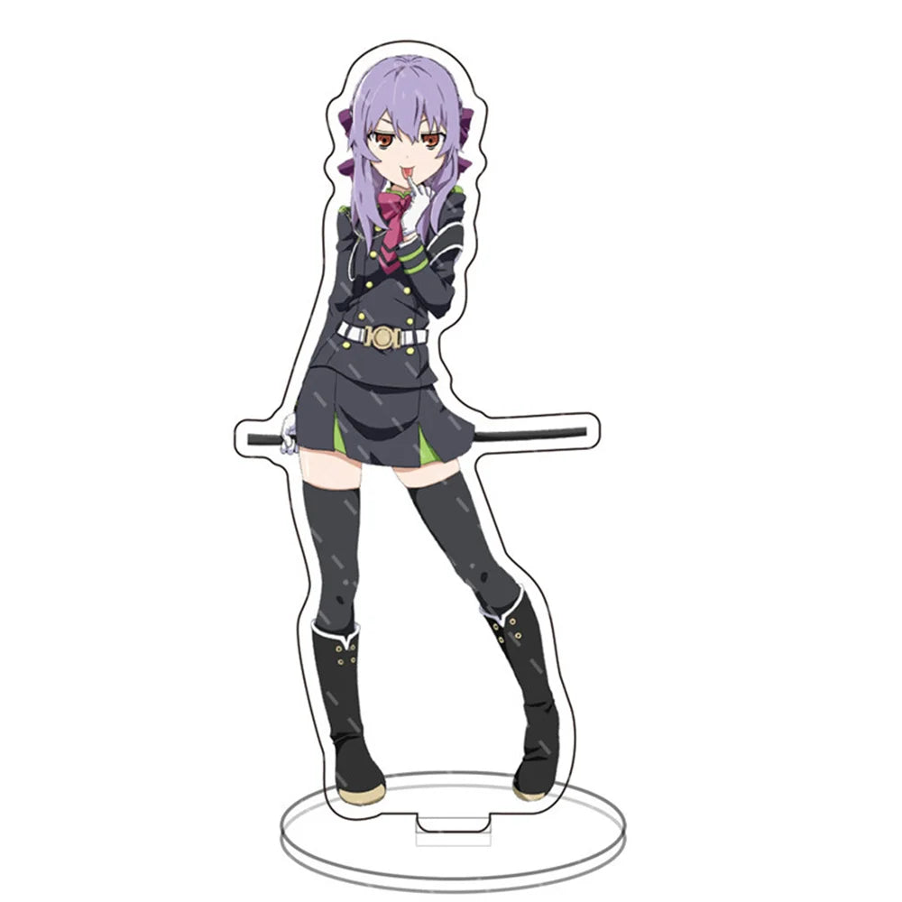 Popular Anime Seraph of The End Stand Acrylic Figure Standing Model Plate Desk Decor Props Xmas Gift Lovers Collection