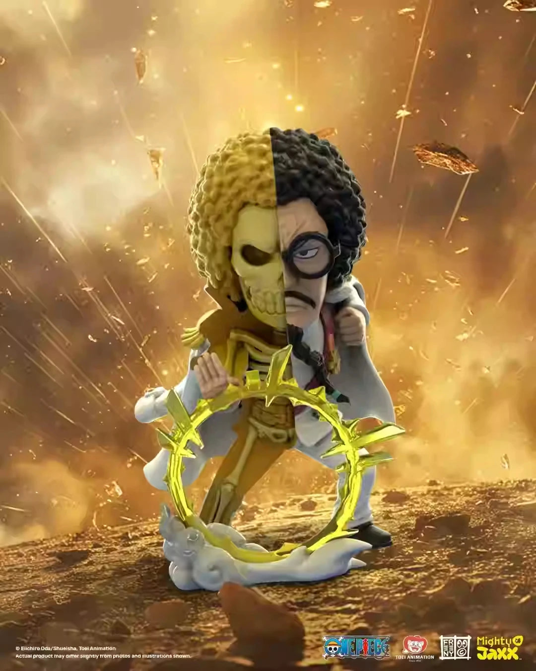 Mightyjaxx One Piece 8th Generation Navy Admiral Authentic Collectible Anime Figure Blind Box Half Dissection Series Trendy Gift