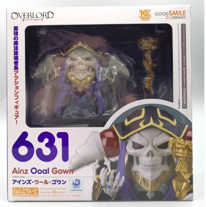Good Smile Genuine Nendoroid OVERLORD Anime Figure Ainz Ooal Gown Albedo Action Toys for Kids Christmas Gift Collectible Model