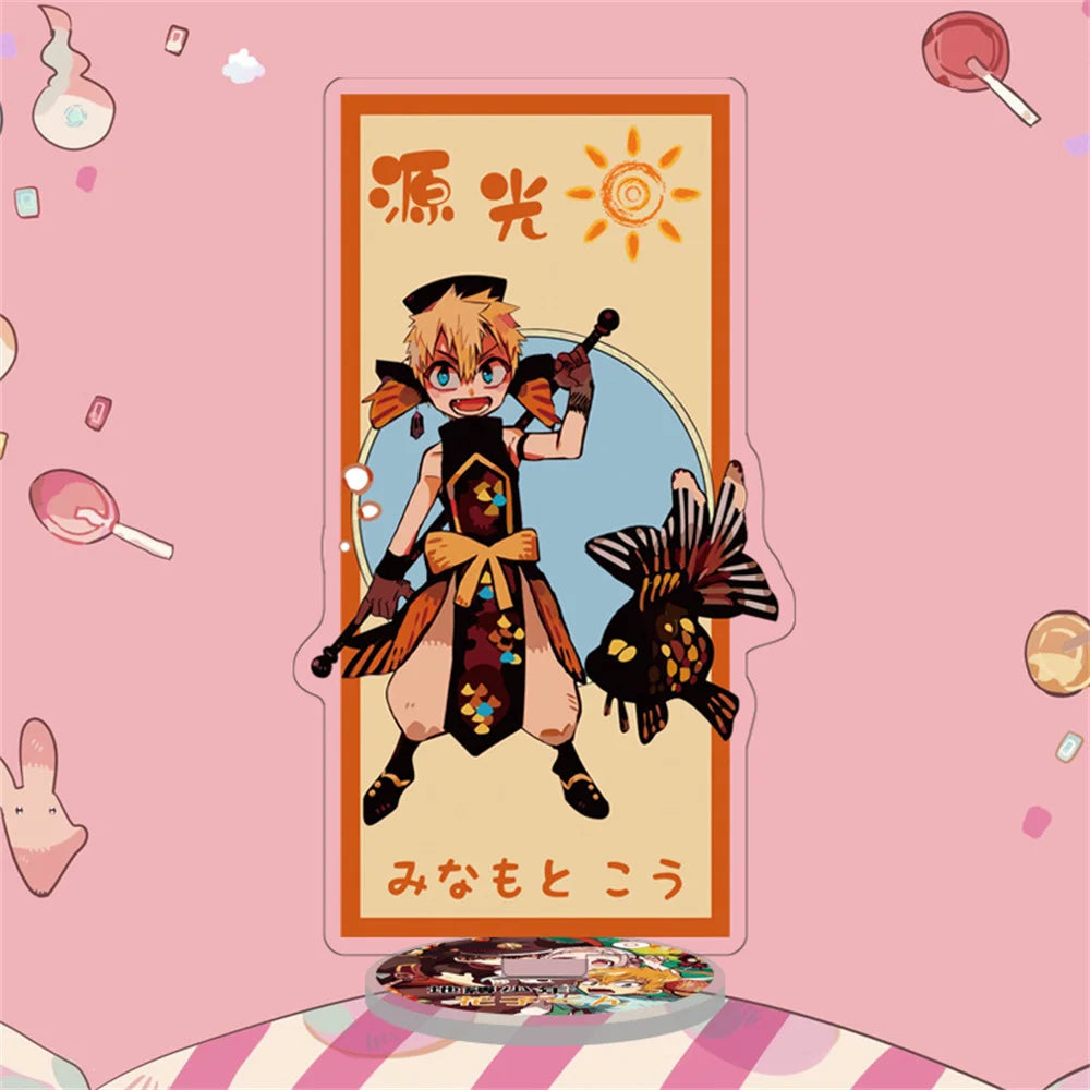 15CM Charm Anime Toilet-bound Hanako-kun Acrylic Stand Model Cosplay Characters Ornament Accessories Good Collection Gifts