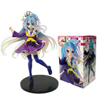 Anime NGNL No Game No Life White "19CM Figure Anime Shiro PVC Anime Action Figures Model Collection Ornament Anime Toy Gift