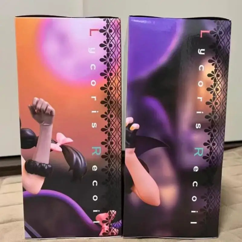 Halloween Gift Genuine Lycoris Recoil Nishikigi Chisato Lnoue Takina Pvc Collector Desktop Ornament Pvc Anime Figure Model Toy