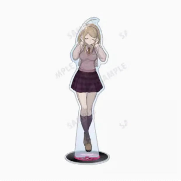 Anime Danganronpa: Trigger Happy Havoc Kirigiri Kyoko Enoshima Junko Acrylic Stand Figure Model Plate Cosplay Desktop Decor