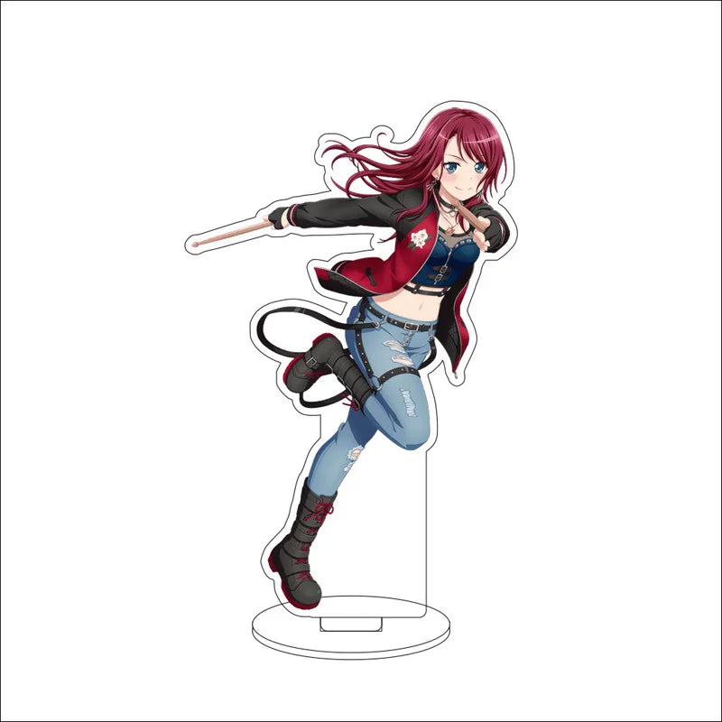 Anime BanG Dream! Acrylic Stand Ornaments Taki Shiina Rui Yashio Rei Wakana Kokoro Tsurumaki Figure Stand Halloween Gifts