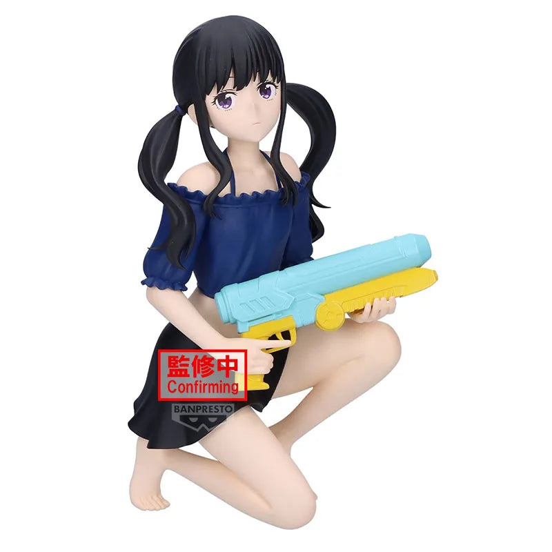 Original Brand New Bandai Banpresto Lycoris Recoil Espresto Kogami Chisato Inoue Takina Anime Action Figures Model Ornaments