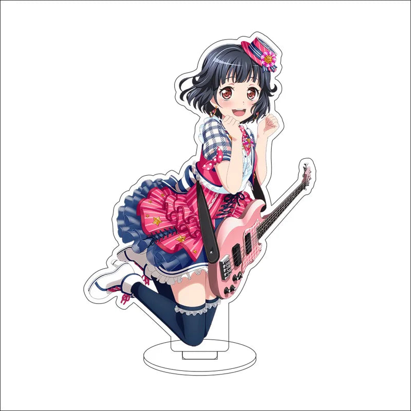 Anime BanG Dream! Acrylic Stand Ornaments Taki Shiina Rui Yashio Rei Wakana Kokoro Tsurumaki Figure Stand Halloween Gifts