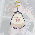 6CM BL Anime given cute Acrylic Keychain Model Cosplay Characters Ornament Accessories Good Christmas Gifts