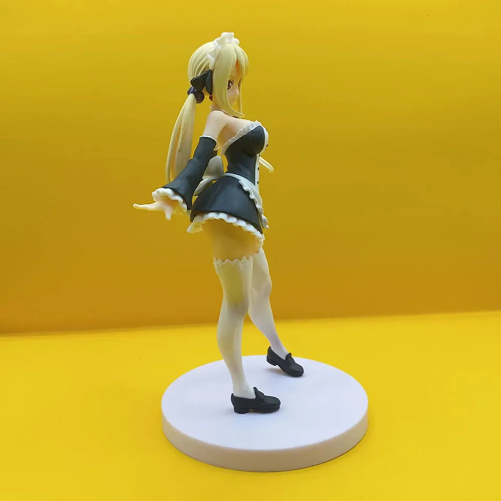 New Anime FAIRY TAIL Lucy Heartfilia Standing posture Action Figure PVC Model Statue Toys Desk Decor Collectible Gifts