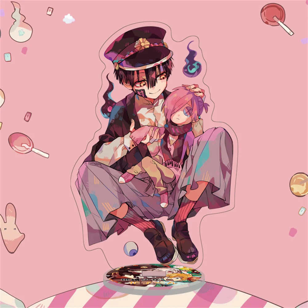 15CM Charm Anime Toilet-bound Hanako-kun Acrylic Stand Model Cosplay Characters Ornament Accessories Good Collection Gifts