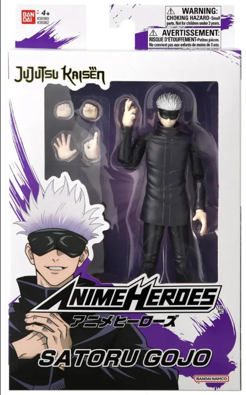 17cm Bandai Original Jujutsu Kaisen Action Figure Gojou Satoru  Itadori Yuji Fushiguro Megumi Action Anime Figure Toy Gifts