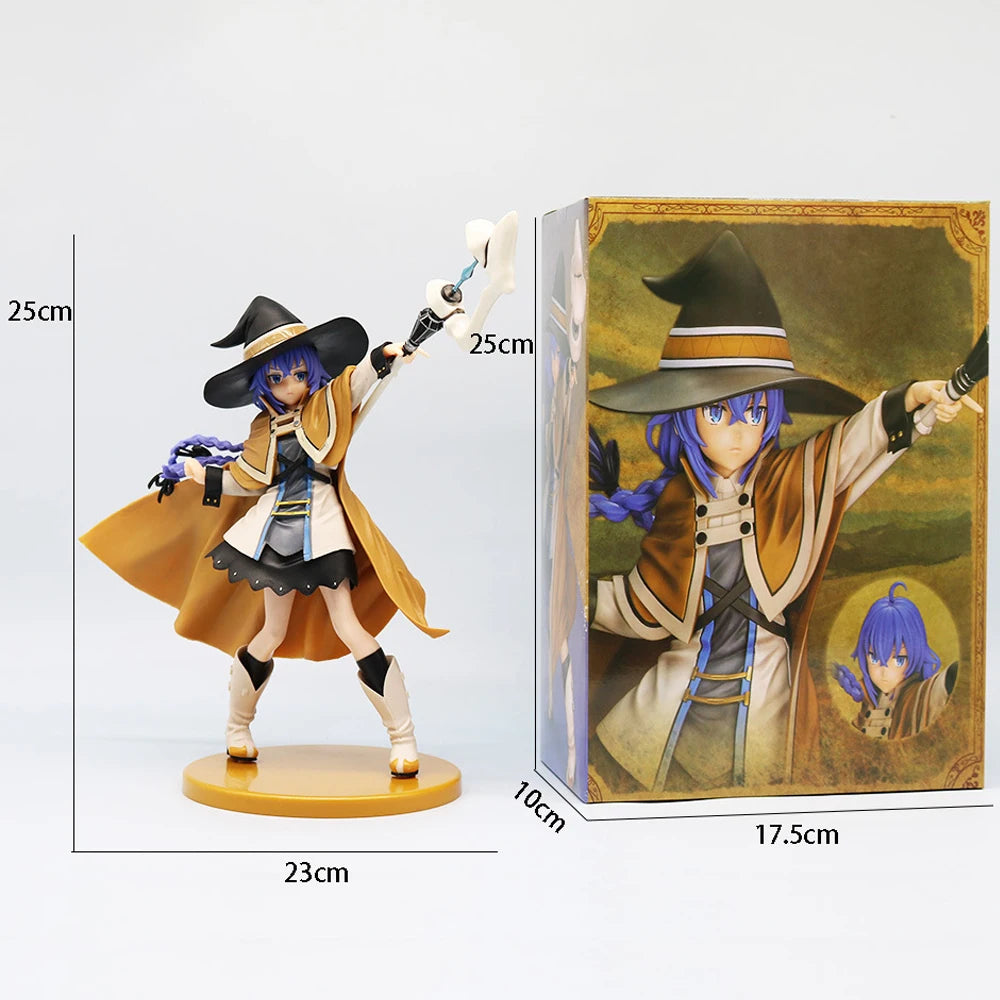 Magician Roxy Migurdia Action Figure Mushoku Tensei：Jobless Reincarnation Anime Figure PVC Adult Collection Model Doll Toys