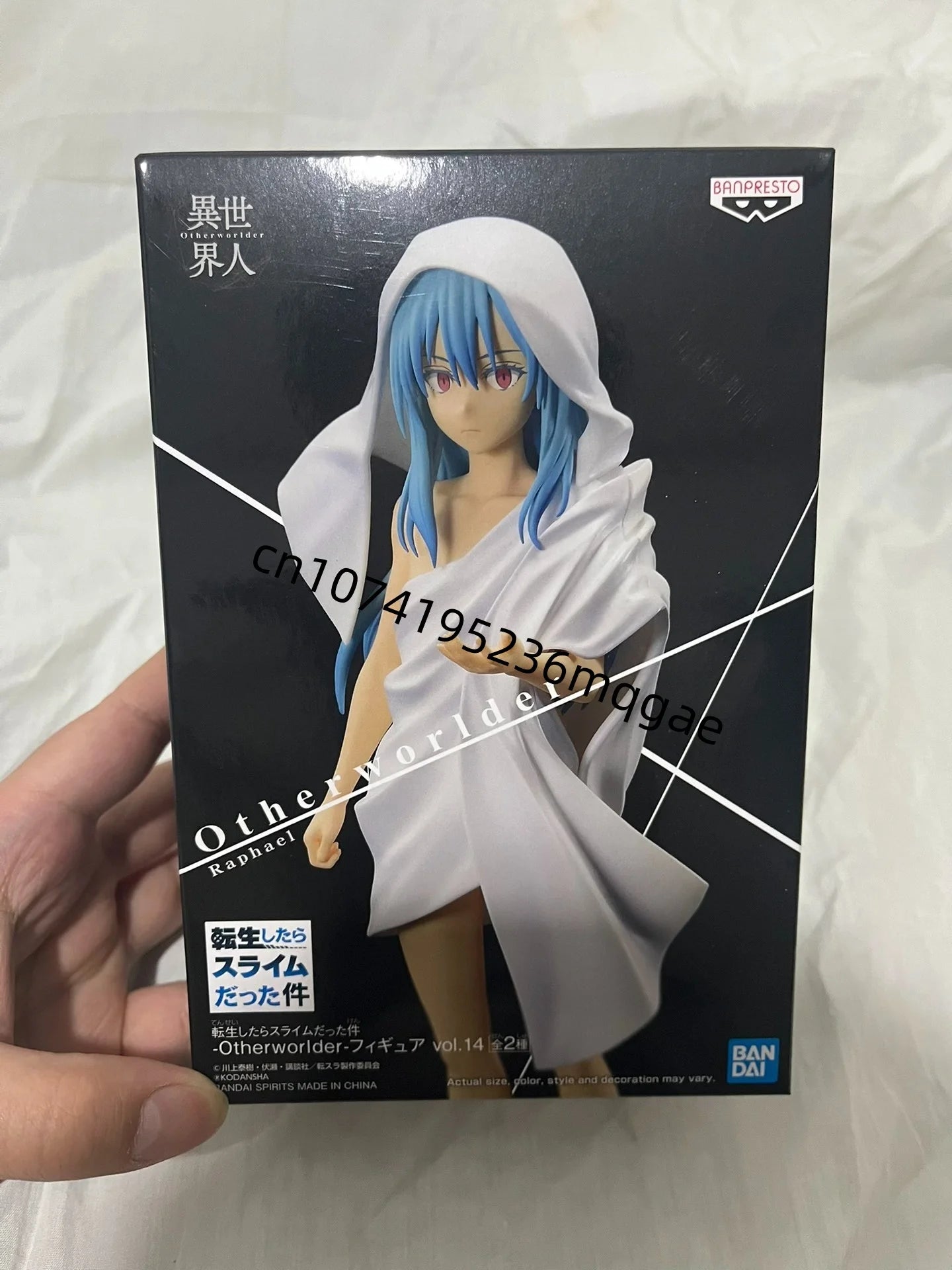 Bandai That Time I Got Reincarnated As A Slime Otherworlder Rimuru Tempest Veldla Sakaguchi Hinata Anime Action Figures Model