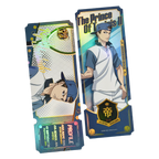 New Prince of Tennis Genuine Laser Ticket/Bookmark Collection Hobby Toys Echizen Ryoma Syusuke Fuji Atobe Keigo Kunimitsu Tezuka