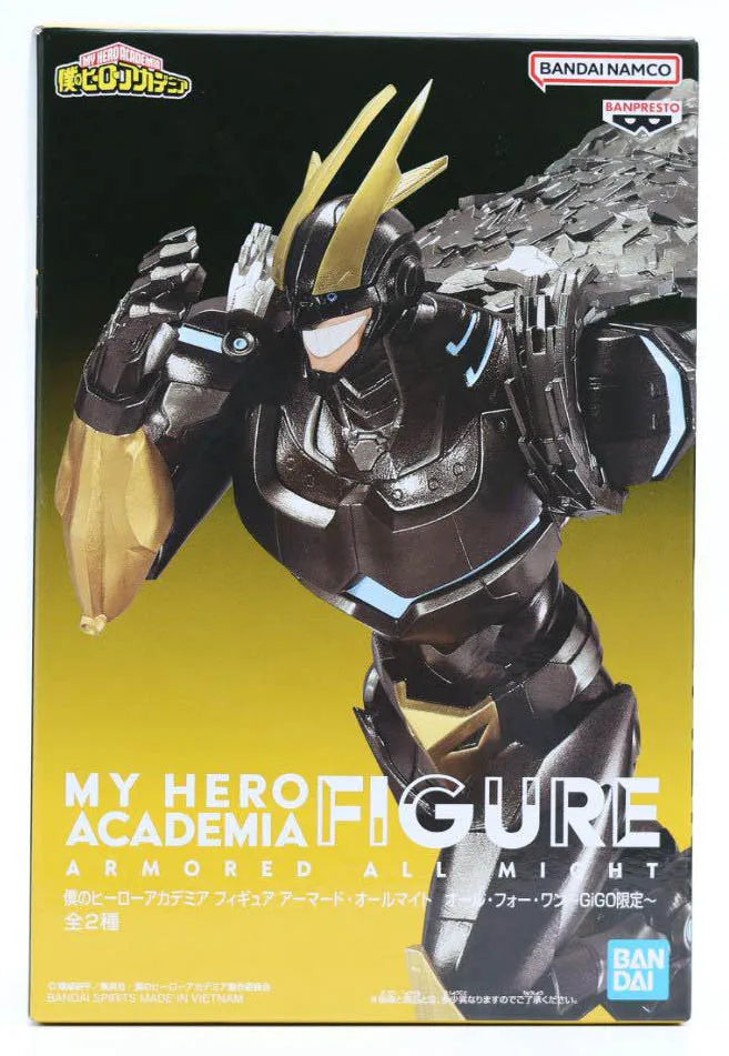 Original BANPRESTO GiGO Exclusive My Hero Academia All For One All Might Figure Anime Model Toy