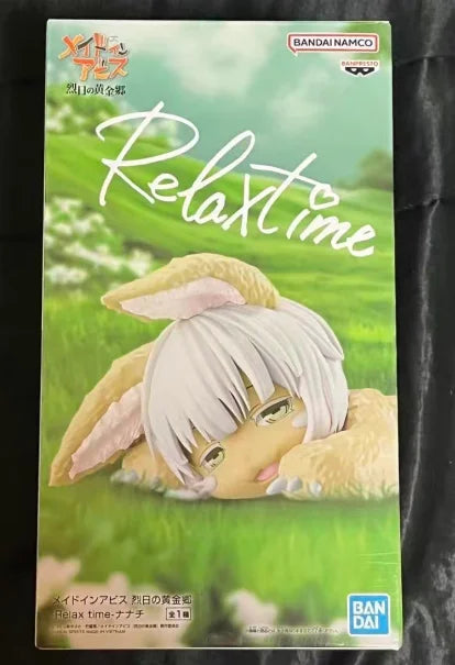 Bandai Namco Banpresto Made In Abyss: The Golden City of The Scorching Sun Nanachi Faputa Relax Time Figure Model Collector Toy