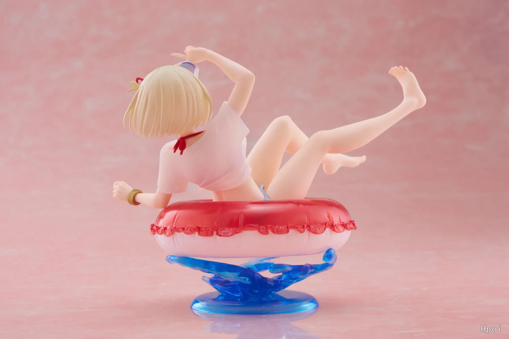 10CM Anime Lycoris Recoil Nishikigi Chisato Figure  AFG Swimsuit Homewear Model Toy Gift Collection Action Figure Doll PVC