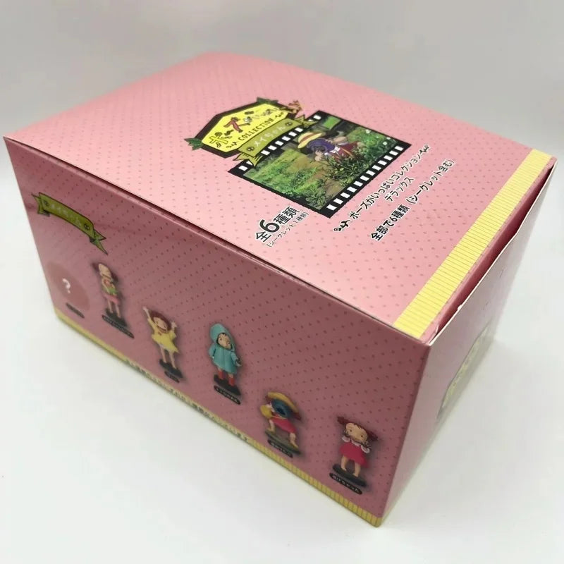 New Arrival  Anime Cute Movie Character Fireflies Girl And Ponyo Pvc Figure Model Desktop Decoration Kids Toys Birthday Gifts