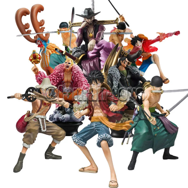 Anime One Piece Figure Blind Box Surprise Box Saber Luffy Action Figures Mystery Box Collection Model Toy for Children Gift