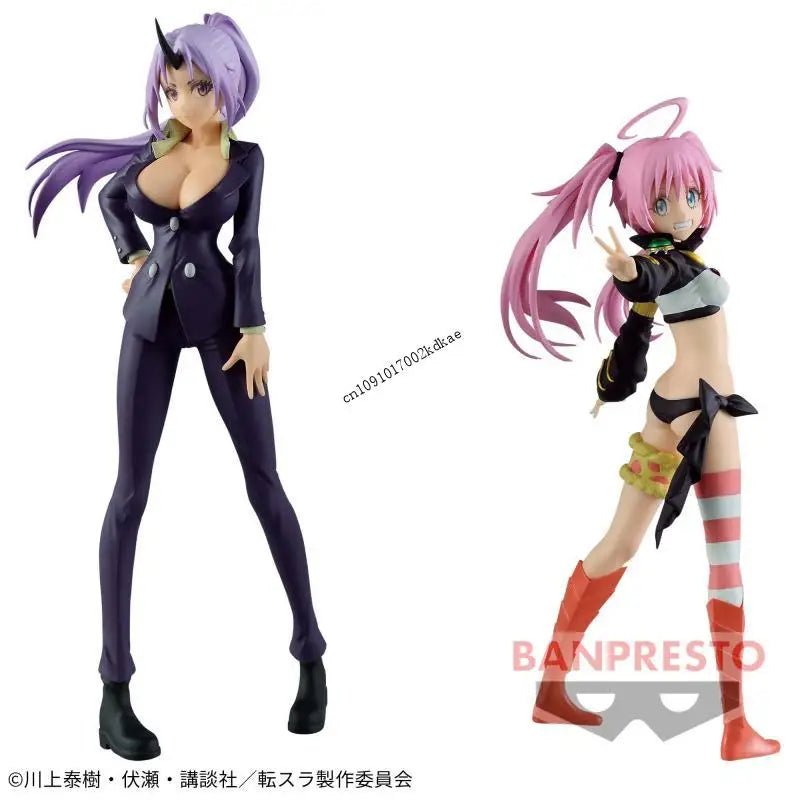 In Stock Bandai Banpresto Original That Time I Got Reincarnated As A Slime Otherworlder Rimuru Shion Souei Diablo Figure Collect