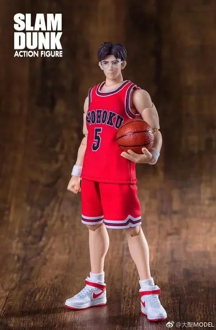GREAT TOYS GT Dasin Hanamichi Sakuragi Mitsui Hisashi Rukawa Kaede Miyagi Ryota AKIRA SENDOH pvc action figure SLAM DUNK model