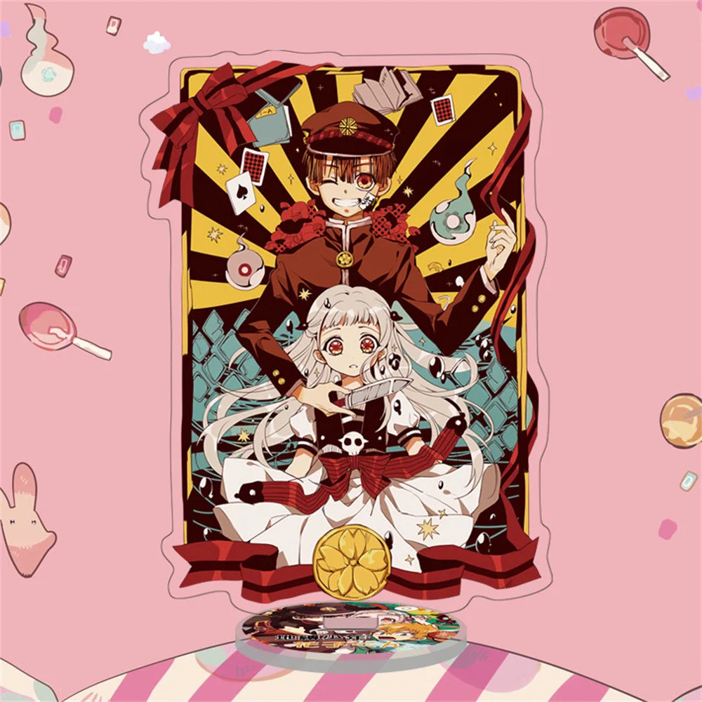 15CM Charm Anime Toilet-bound Hanako-kun Acrylic Stand Model Cosplay Characters Ornament Accessories Good Collection Gifts