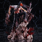 Anime Figure Chainsaw Man Denji Pochita Fit Standing Position Fighting Model Toy PVC Boxed Big Gift Sculpture Ornaments 18CM