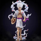 23cm One Piece Anime Pop Monkey D Luffy Action Figure Anniversary Model Gear 5 Nika Luffy Pvc Statue Doll Collection Toys Gift