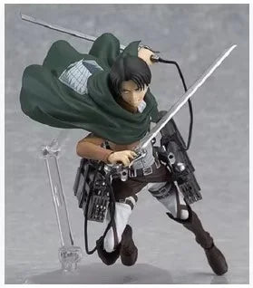 Figma Attack on Titan Levi Squad Action Figure Set - Captain Sanli Allen Collectible Garage Kit for Adult Toys And Hobbies
