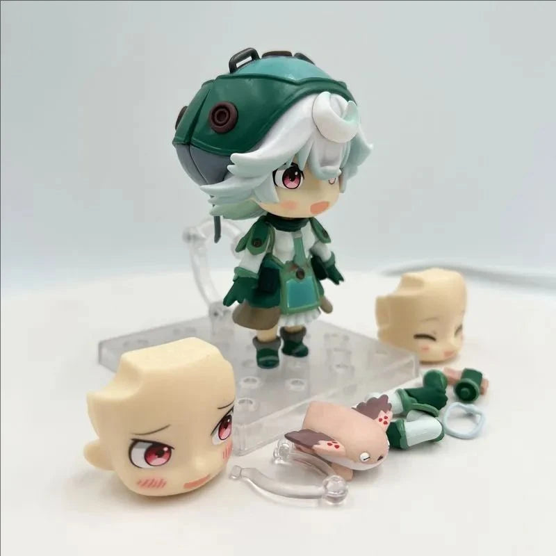 Made in Abyss Prushka Faputa 10cm Anime Action Figure - Collectible Toy Doll Perfect for Christmas Gift Fans of 1888# 1959#