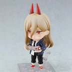 10cm Chainsaw Man Power Q Version Nendoroid Action Figure Interchangeable Face Anime Figure PVC Model Toy With Stand Decor Gift