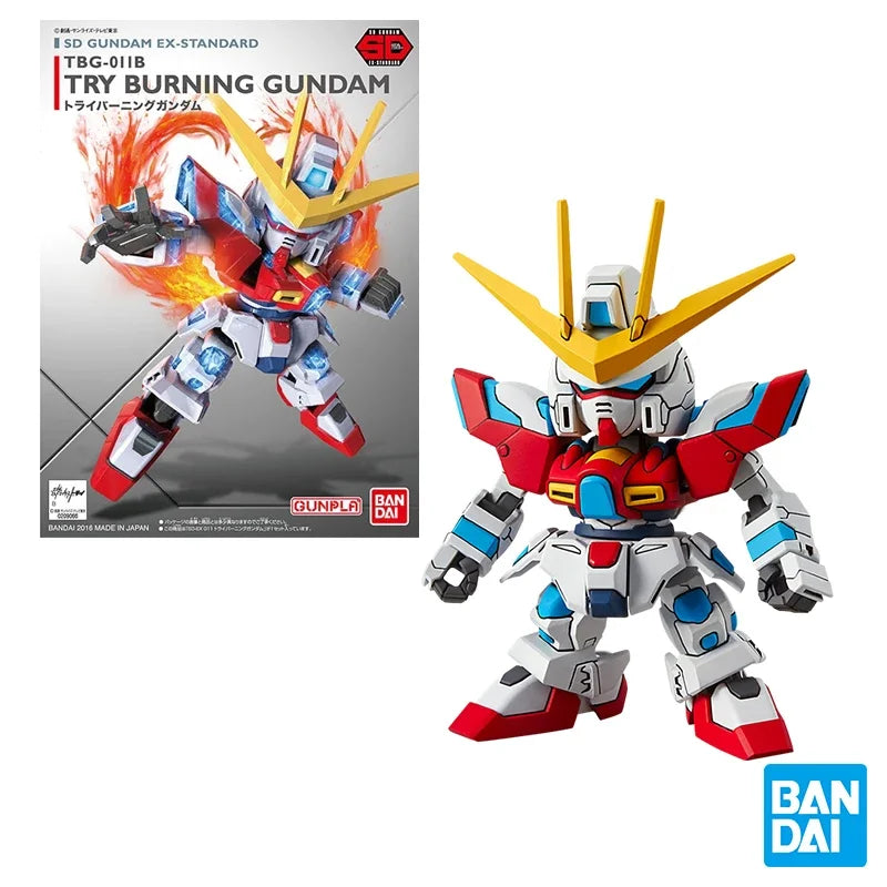 Bandai GUNDAM Action Figure SDEX Series Model Kit RX-78-2 Aile Strike Exia 00 Gundam Unicorn Astray Red Frame Barbatos Model