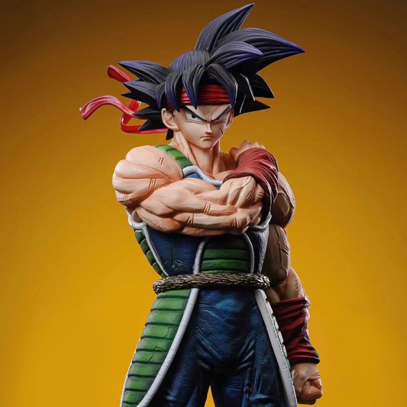 24cm/9.4in Anime Dragon Ball Z Figure Bardock Figure Collectible Model Statue Toy Gift