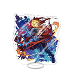 NEW Japan Anime Fullmetal Alchemist Acrylic Stand Model Figure Cosplay Plate Holder Topper Fans Christmas Desk Decor Plate Gift