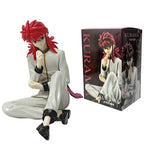 Figura de Anime YuYu Hakusho de 8cm, figura de acción de Urameshi Yusuke, figura de tapón de fideos Kurama, colección de PVC par